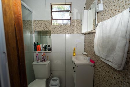 Banheiro da Suíte de casa à venda com 1 quarto, 250m² em Santa Rosa de Lima, Porto Alegre