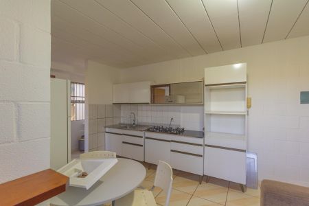 Sala/Cozinha de apartamento à venda com 2 quartos, 60m² em Estância Velha, Canoas