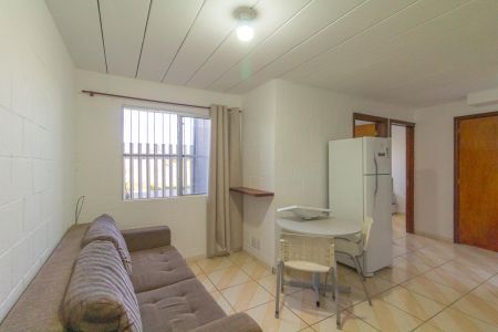 Sala/Cozinha de apartamento à venda com 2 quartos, 60m² em Estância Velha, Canoas