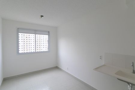 Sala e Cozinha de apartamento para alugar com 2 quartos, 38m² em Vila Carmosina, São Paulo