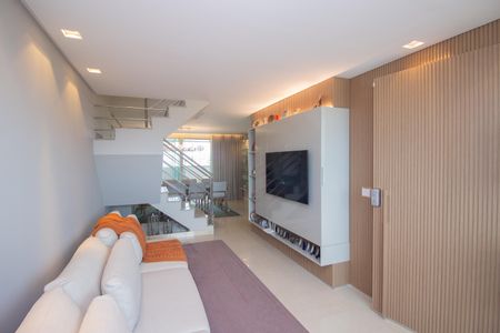 Sala de apartamento à venda com 3 quartos, 165m² em Olinda, Contagem