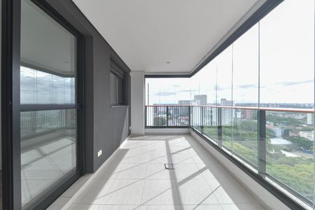 Varanda de apartamento à venda com 1 quarto, 49m² em Alto da Boa Vista, São Paulo