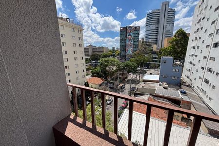 varanda studio de kitnet/studio à venda com 1 quarto, 27m² em Jardins, São Paulo