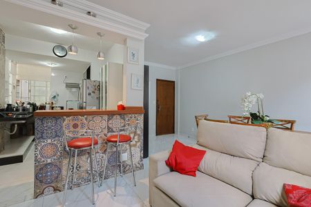 Sala de apartamento à venda com 3 quartos, 86m² em Cidade Nova, Belo Horizonte