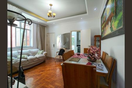 Sala de casa à venda com 3 quartos, 90m² em Rio Comprido, Rio de Janeiro