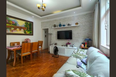 Sala de casa à venda com 3 quartos, 90m² em Rio Comprido, Rio de Janeiro