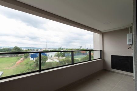 Varanda Sala de apartamento para alugar com 1 quarto, 50m² em Além Ponte, Sorocaba