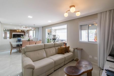 Sala de apartamento para alugar com 3 quartos, 108m² em Vila Augusta, Guarulhos