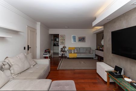 Sala de apartamento à venda com 3 quartos, 104m² em Vila Anglo Brasileira, São Paulo