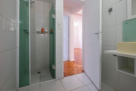 Banheiro de kitnet/studio para alugar com 1 quarto, 40m² em Jardim America, São Paulo