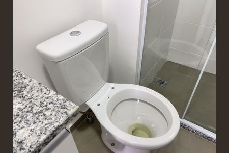 Banheiro de kitnet/studio para alugar com 1 quarto, 30m² em Belenzinho, São Paulo