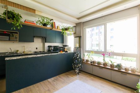 Sala de apartamento à venda com 2 quartos, 61m² em Marechal Rondon, Canoas