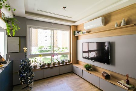 Sala de apartamento à venda com 2 quartos, 61m² em Marechal Rondon, Canoas
