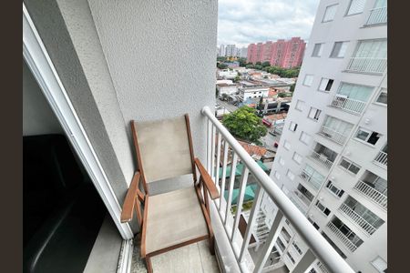 Varanda da Sala de apartamento para alugar com 2 quartos, 55m² em Jardim das Laranjeiras, São Paulo