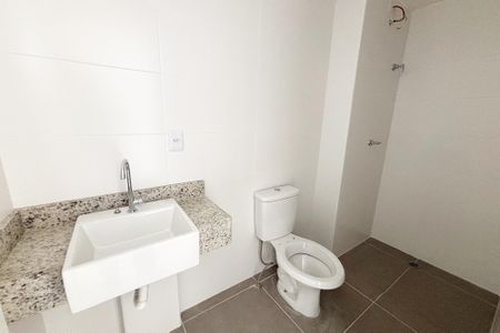 banheiro de kitnet/studio à venda com 1 quarto, 27m² em Jardins, São Paulo