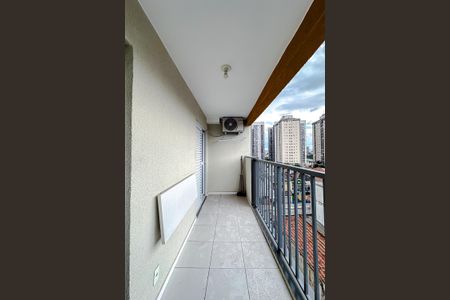 Varanda da Sala de kitnet/studio à venda com 1 quarto, 26m² em Mooca, São Paulo