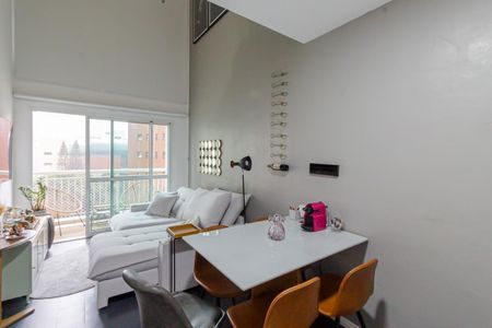 Sala de apartamento à venda com 1 quarto, 47m² em Moema, São Paulo