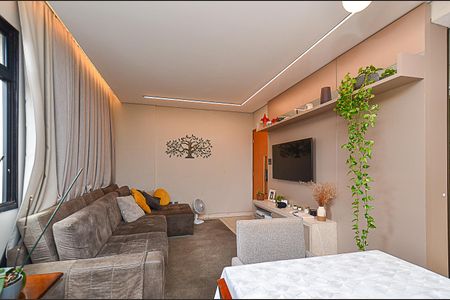 Sala de Estar de apartamento à venda com 3 quartos, 100m² em Savassi, Belo Horizonte