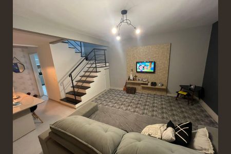 Sala de casa de condomínio à venda com 3 quartos, 120m² em Colônia, Jundiaí