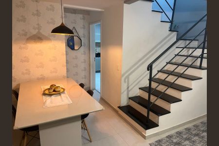 Sala de casa de condomínio à venda com 3 quartos, 120m² em Colônia, Jundiaí