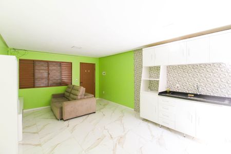 Cozinha de apartamento à venda com 1 quarto, 28m² em Igará, Canoas