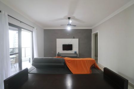 Sala de apartamento para alugar com 3 quartos, 134m² em V Guaruja, Guarujá