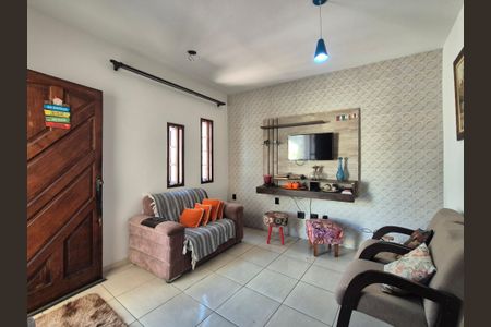 Sala de casa de condomínio para alugar com 2 quartos, 85m² em Vargem Pequena, Rio de Janeiro