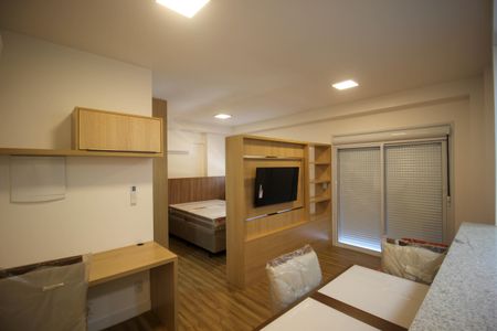 Sala de apartamento para alugar com 1 quarto, 38m² em Jardim Portal da Colina, Sorocaba