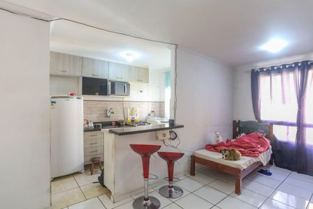 Sala de apartamento para alugar com 2 quartos, 44m² em Jardim Casa Grande, Diadema