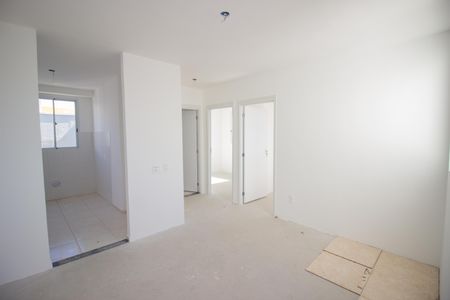 Sala de apartamento à venda com 2 quartos, 46m² em Tijuca, Contagem