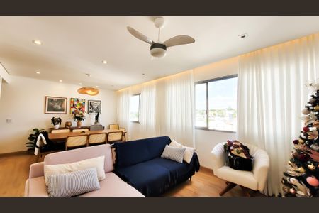 Sala de apartamento à venda com 3 quartos, 110m² em Bosque, Campinas