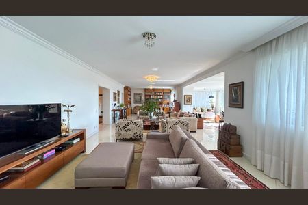 Sala de apartamento à venda com 4 quartos, 440m² em Jardim Belgica, São Paulo