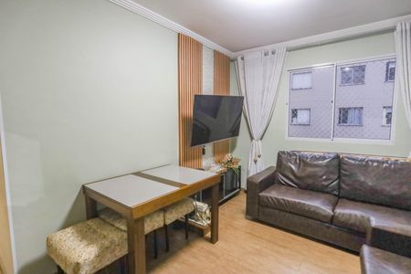 Sala de apartamento à venda com 2 quartos, 54m² em Vila Nogueira, Diadema