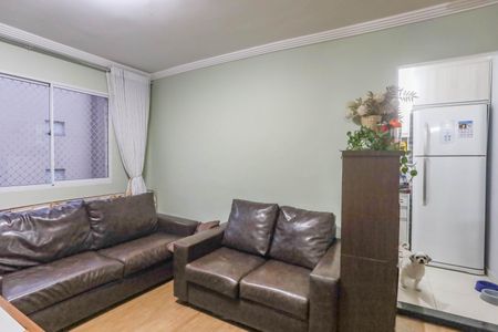 Sala de apartamento à venda com 2 quartos, 54m² em Vila Nogueira, Diadema