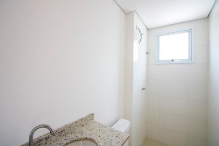 Banheiro de kitnet/studio à venda com 1 quarto, 41m² em Vila Príncipe de Gales, Santo André