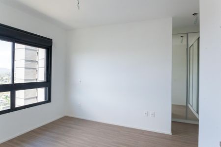 quarto - suite de apartamento para alugar com 1 quarto, 56m² em Vila da Serra, Nova Lima