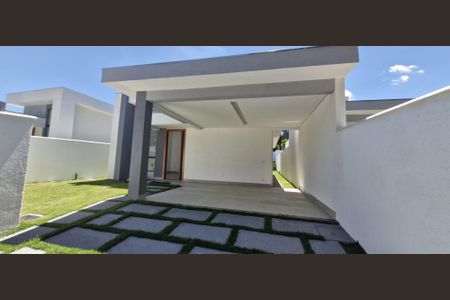 Fachada de casa à venda com 3 quartos, 135m² em Várzea, Lagoa Santa