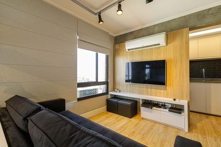 Sala de kitnet/studio à venda com 1 quarto, 44m² em São Geraldo, Porto Alegre