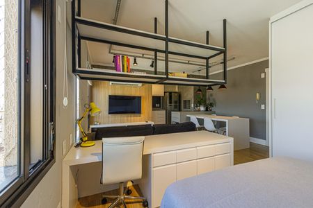 quarto de kitnet/studio à venda com 1 quarto, 44m² em São Geraldo, Porto Alegre