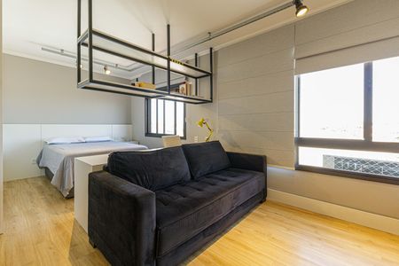 Sala de kitnet/studio à venda com 1 quarto, 44m² em São Geraldo, Porto Alegre