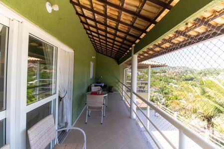 Varanda da Sala de casa de condomínio à venda com 5 quartos, 483m² em Vila Progresso, Niterói