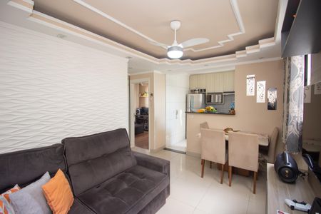 Sala de apartamento à venda com 2 quartos, 45m² em Fonte Grande, Contagem