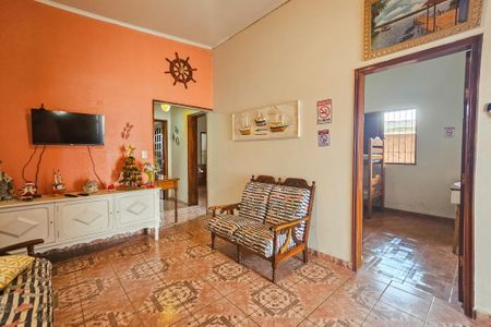 Sala de casa para alugar com 3 quartos, 170m² em Vila Santo Antônio, Guarujá