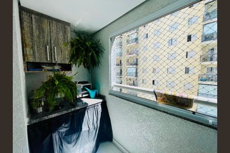 Varanda da Sala de apartamento à venda com 2 quartos, 54m² em Jardim Imperador, Guarulhos