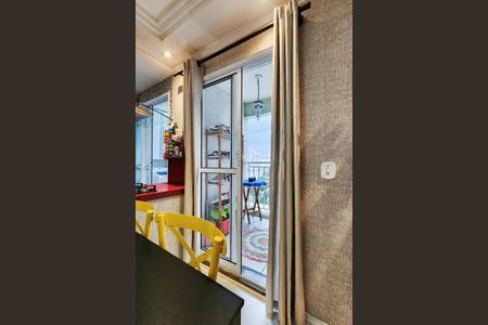 Varanda da Sala de apartamento à venda com 2 quartos, 48m² em Vila Jupiter, São Bernardo do Campo