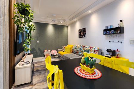 Sala de apartamento à venda com 2 quartos, 48m² em Vila Jupiter, São Bernardo do Campo