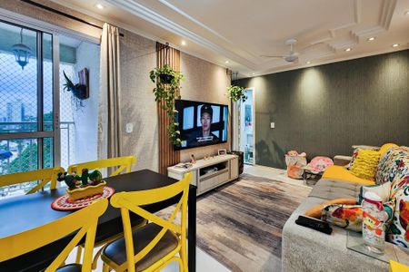 Sala de apartamento à venda com 2 quartos, 48m² em Vila Jupiter, São Bernardo do Campo