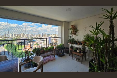 Varanda de apartamento à venda com 3 quartos, 220m² em Anhangabaú, Jundiaí