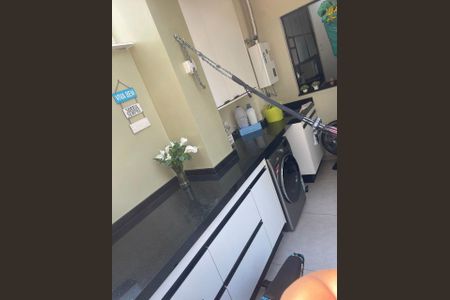 Área de serviço de kitnet/studio para alugar com 1 quarto, 35m² em Santana, São Paulo