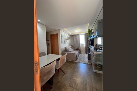 Sala de apartamento à venda com 2 quartos, 50m² em São Jorge, Novo Hamburgo